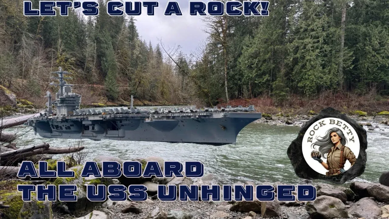 Let’s cut a special rock! Hop aboard the USS Unhinged with me while I explain what made me cry.