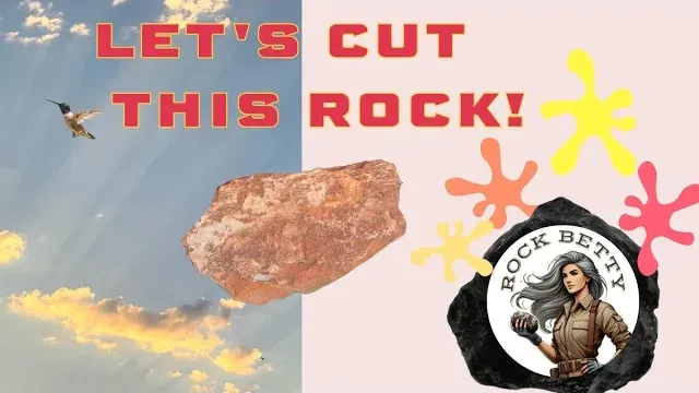 Cutting and polishing petrified wood from Hampton Butte with 10 inch trim saw and 8 inch all-u-need!